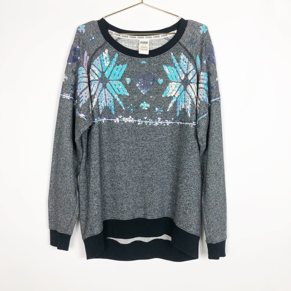 Victoria's Secret PINK Snowflake Sweater